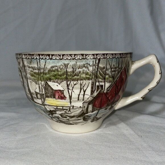 One tea cup the friendly Village by Johnson brothers - Picture 6 of 7